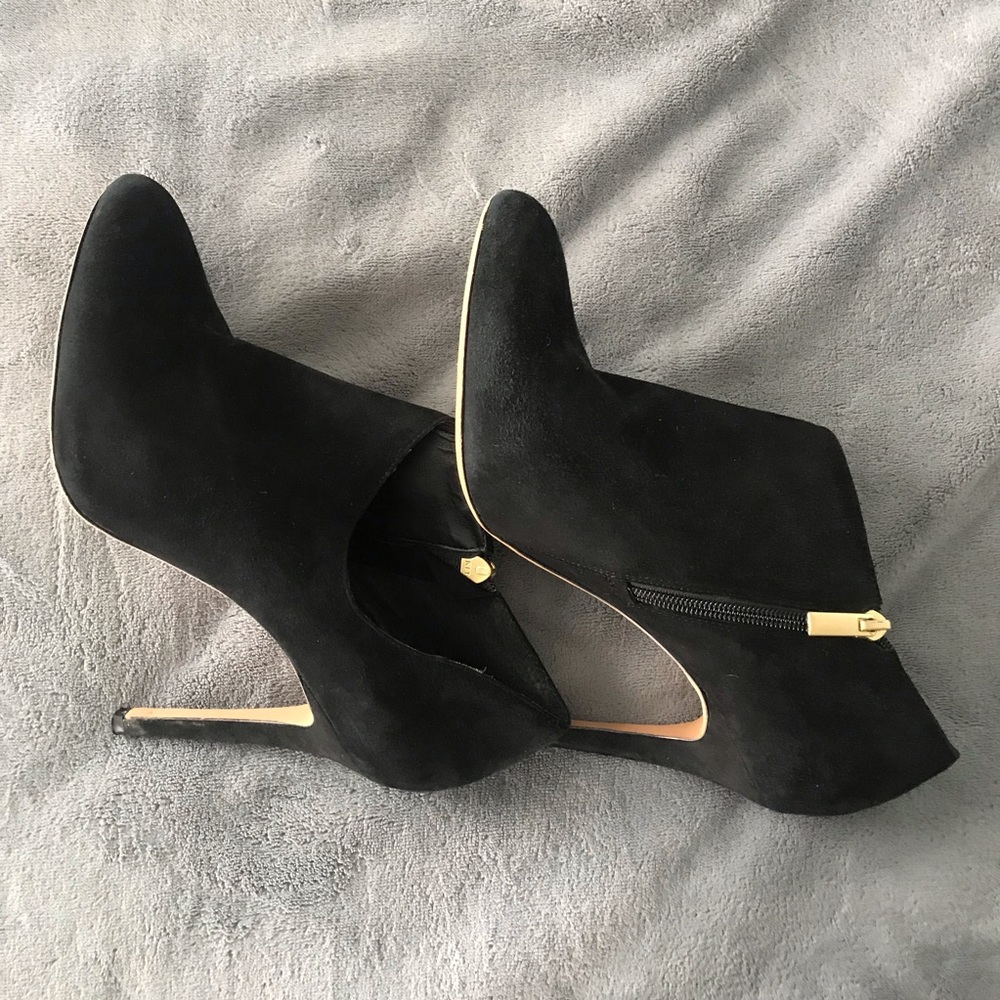 BCBG Heel Suede Boots